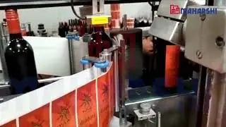Double Side Sticker Labelling Machine | Two Side Label Applicator | Maharshi