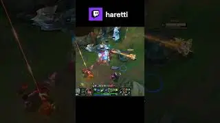 これがADCの位置取りってやつ #Haretti #leagueoflegends #twitch #ゲーム実況 #shorts #outplay