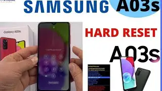 Samaung A03s hard reset / forget password / Remove security code easy