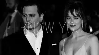 dakota johnson + johnny depp | i know you