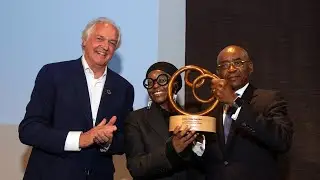 Strive and Tsitsi Masiyiwa receive the 2025 David Rockefeller Bridging Leadership Award