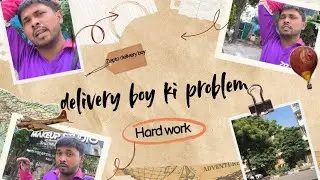 Delivery Boy Ki Real Life Struggle | Zepto Delivery Boy Ki Kahani | Hard Work Vlog 
