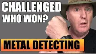 Metal detecting duel. Challenged by the USA
