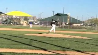 Jordan Dawson putching