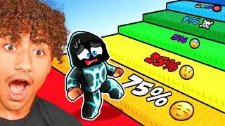 Every Step LOWERS SURVIVAL CHANCE in Roblox!