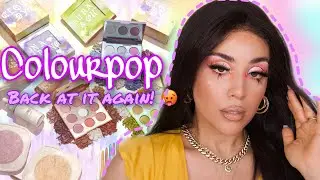 COLOURPOP TIE DYE COLLECTION FULL REVIEW + SWACTHES & DEMO