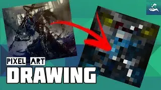 PIXEL ART TIMELAPSE Dark Souls Drawing in ASEPRITE [Dark Souls THEME 8 BIT]