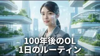 【100年後】2126年を生きる20代女性OLの1日のルーティンを覗き見