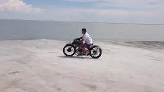 Test ride bike 151: BMW R47 Bonneville Salt flats 2014