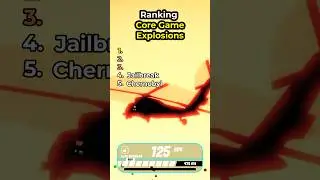 Ranking Roblox Game Explosions 💥🔥⚡
