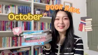 October Book Haul 2025 📚 Unboxing 4 Bookmail