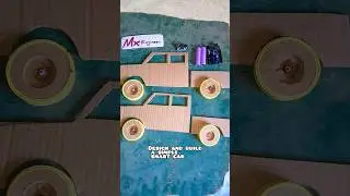 make rc car | Design and build a simple smart car | make arduino car