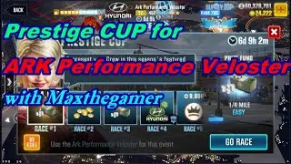 CSR2 ARK Veloster Prestige Cup с использованием только деталей 5-го этапа!