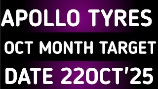 APOLLO TYRES STOCK LATEST NEWS 22OCT'25/APOLLO TYRES SHARE LATEST NEWS WITH TARGET ANALYSIS 