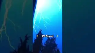 Lightning Across the Night Sky ⚡️⚡️