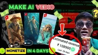 How to create AI Vedios and Monetize in 4 days #ai #aivideo #viral #viral #aivideo 