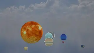 Planets Size Comparison | Solar System 3D Animation | Realistic Scale