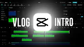 Вступление VLOG в CAPCUT || Учебное пособие по Capcut, R Graphics #capcut #vlogintro