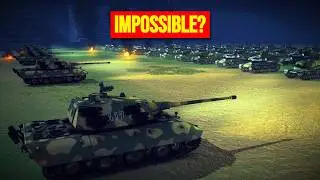 Can 5 Super Tanks Stop 50 Heavy IS-2 Tanks?