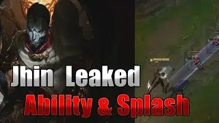 Jhin or Deadeye LEAKED Ability Preview and Splash Art - League of Legends