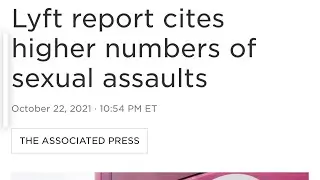 Lyft reports high number of Sexual Assaults -Safety tips