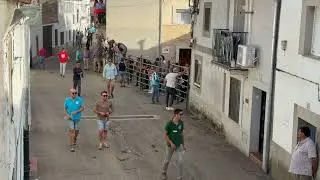 Subida de capeas del domingo (Fiestas 2025), velocidad normal