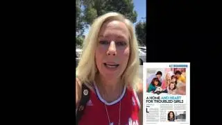Tanner J. Fox donates to sex trafficked and homeless kids!