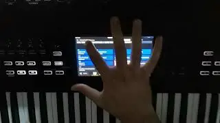 Korg NAUTILUS uživo (bas i kontre set)