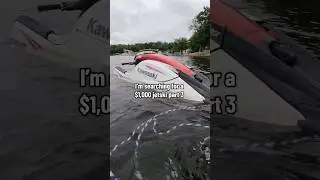 My $1,000 jetski is sinking #jetski #fail #fails #fyp #foryou #2stroke #kawasaki #seadoo #yamaha