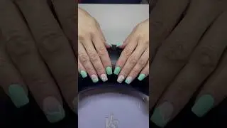 When short nails meets pistachio #nails #music #nailart #idomyownnails #nailtechcheck