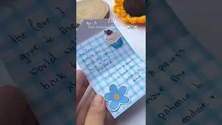 Cutest birthday card 🥰❤️#trendingshorts #diycrafts #tutorial #cardidea #cards #handmade #birthday