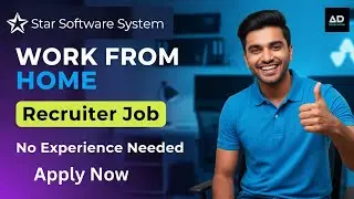 Work From Home Job at Star Software System | IT Recruiter | No Experience Needed 💼2025