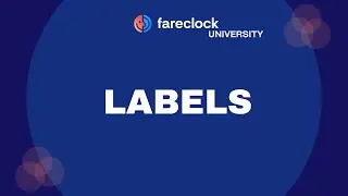 Set-Up Labels | User Guide