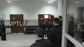RUSSIA:KEMEROVO SHOPING MALL FIRE OUTBREAK SUSPECT APPEARS IN COURT