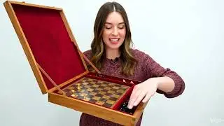 Loved By Okasana the chess storage box is perfectly delivered by Bnwoodenbox 