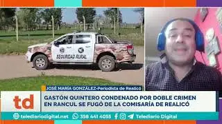 Se fug&oacute; uno de los condenados por el sobre homicidio de Rancul