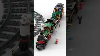 Lego 10254 Winter Holiday Train #shorts #lego #viral #satisfying #like #funny #trending #share #art