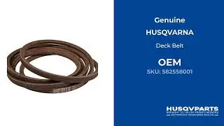 582558001 Husqvarna Deck Belt OEM