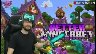 🏡 Better Minecraft LIVE &ndash; Cozy World, Peaceful Progress & Fun | #LightningBeast