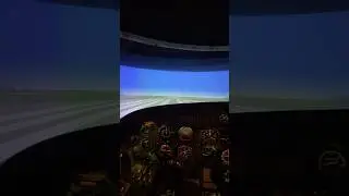 Cessna Caravan 208B Full Motion Flight simulator Training #aviation #pilot #avgeek #shorts