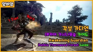 BDO) 각성 가디언 데키아 가시나무숲 가이드 / Awakening Guardian Dehkia Thornwood Forest Guide