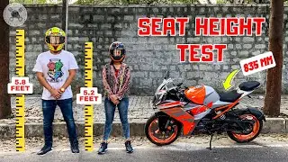 Minimum Height For KTM RC200 2022 ?? | KTM RC Seat Height Comparison | Don&rsquo;t Worry Short Riders 😉