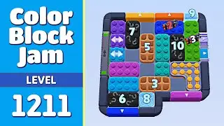Color Block Jam Level 1211 (1212) | Every Puzzle Solved! 🎯
