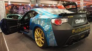 Subaru BRZ Clarion Project Wrapporn Full Digital Sound デモカ -  Lookaround