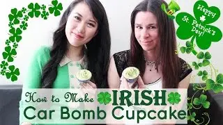 How to Make St. Patrick's Day Irish Car Bomb Cupcake