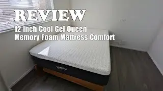 Quick Review: Cool Gel 12 Inch Queen Memory Foam Mattress 2025