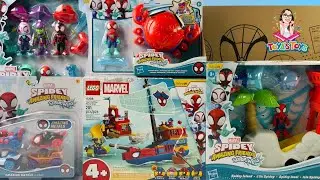 Unboxing and Review of Marvel Spidey and His Amazing Friends Toy Collection