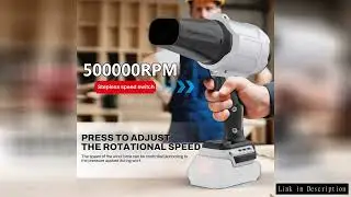 Compressed Air Duster Protable Cordless Air Blower Gun Type-C with LED Light for Camera Car Home PC