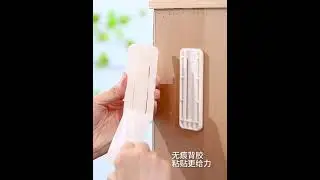 Plug in fixture free punching wall hanging traceless router socket drag plug in board self adhesive