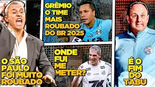 S&atilde;o Paulo MUITO ROUBADO contra o Palmeiras | Gr&ecirc;mio O TIME MAIS ROUBADO DO BRASIL | Santos REBAIXADO